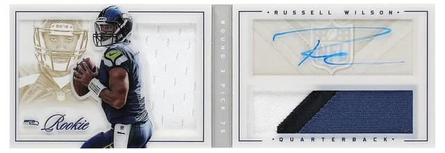 2013 Panini Russell Wilson Playbook Playbook #205 card image