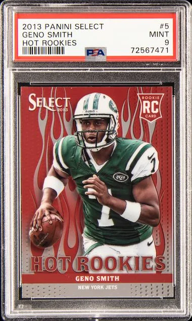 2013 Panini Select Geno Smith Hot Rookies #5 card image