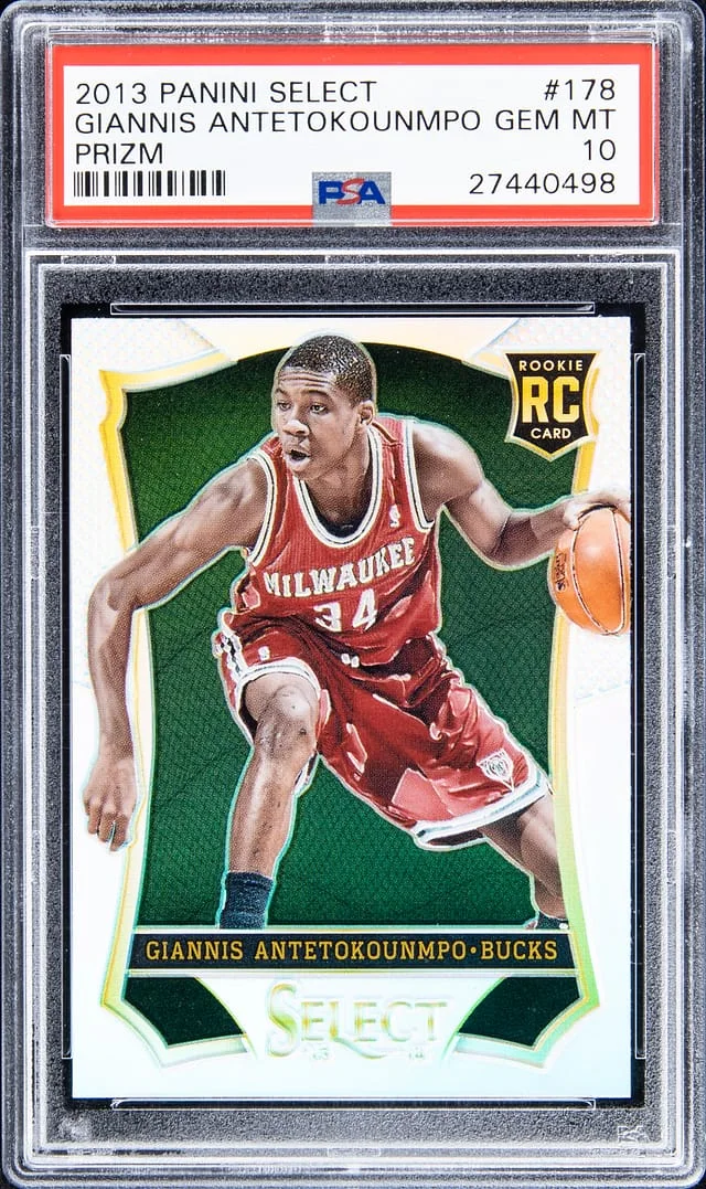 2013 Panini Select Giannis Antetokounmpo Prizm #178 card image