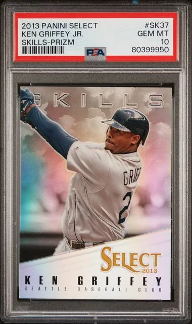 2013 Panini Select Ken Griffey Jr. Skills Prizm #SK37 card image