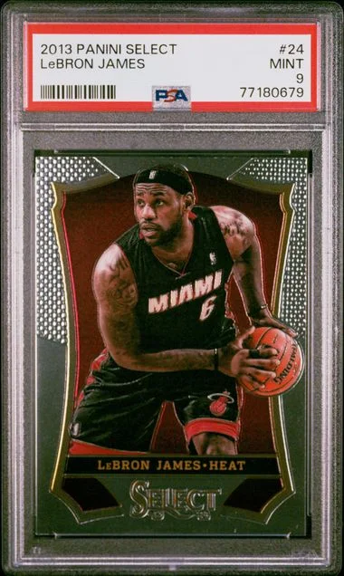 2013 Panini Select LeBron James #24 card image