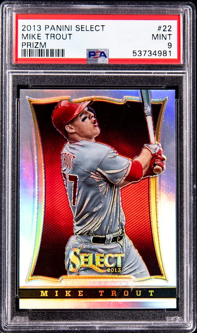 2013 Panini Select Mike Trout Prizm #22 card image