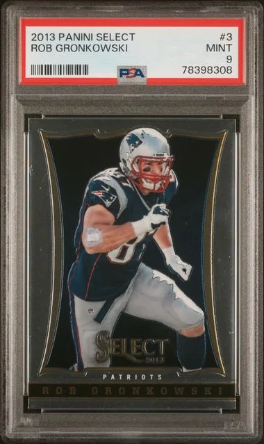 2013 Panini Select Rob Gronkowski #3 card image