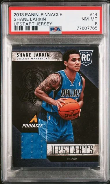 2013 Panini Shane Larkin Pinnacle Upstart Jersey #14 card image