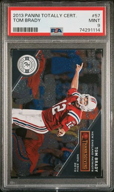 2013 Panini Tom Brady Totally Certified #57 card image