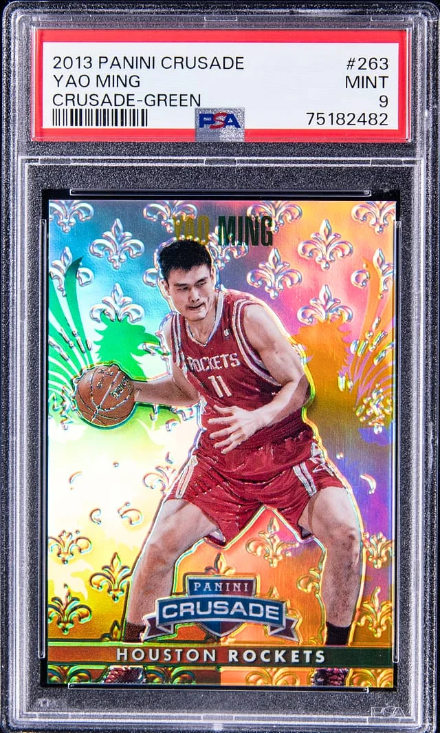 2013 Panini Yao Ming Crusade Crusade Green #263 card image
