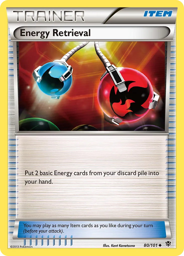 2013 Plasma Blast Energy Retrieval #080/101 Uncommon card image