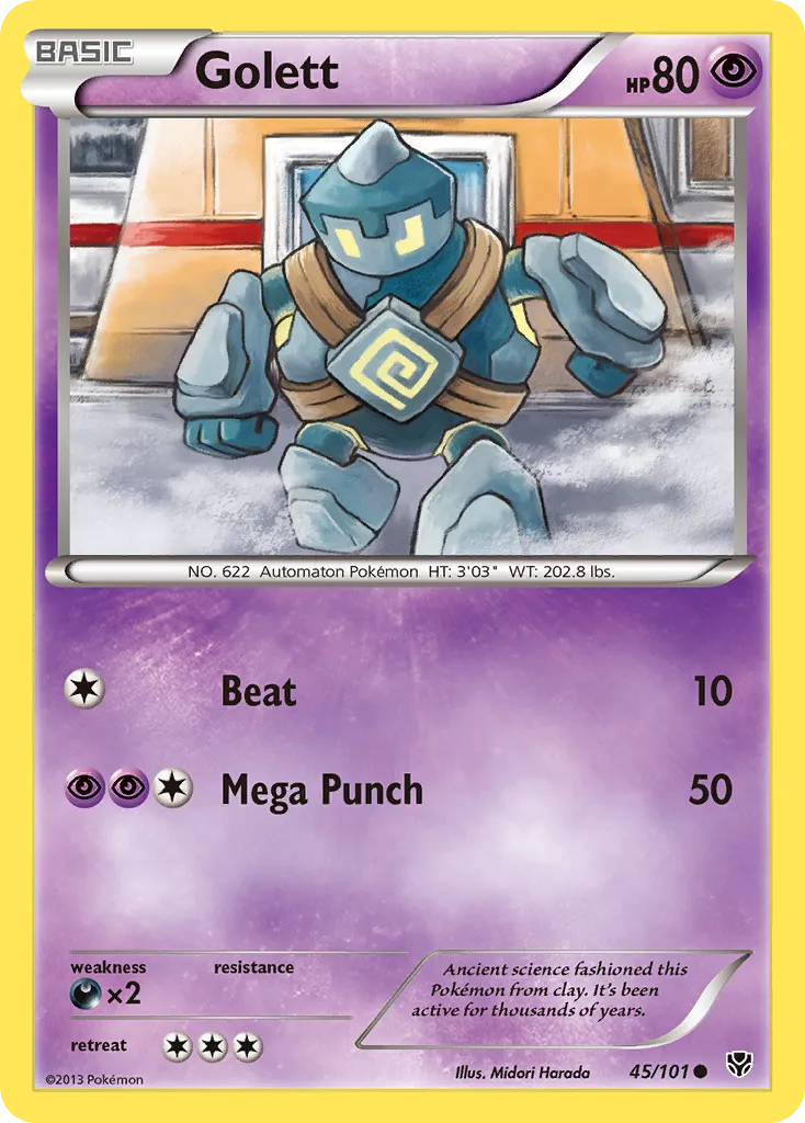 2013 Plasma Blast Golett Common #045/101 Common card image