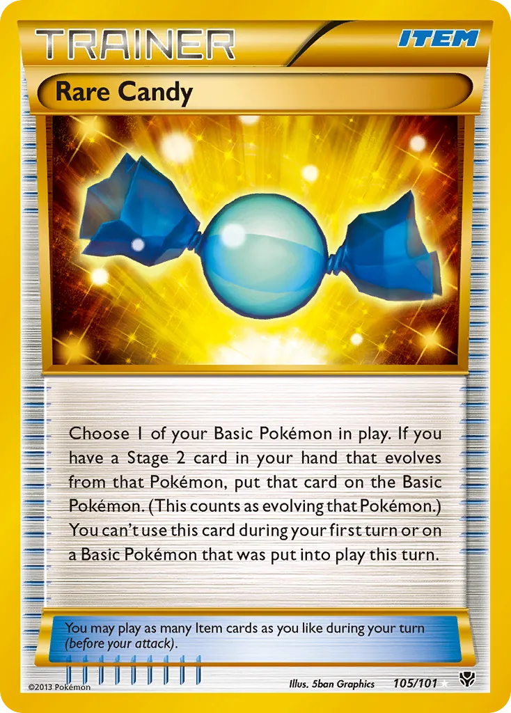 2013 Plasma Blast Rare Candy #105/101 Rare Secret card image