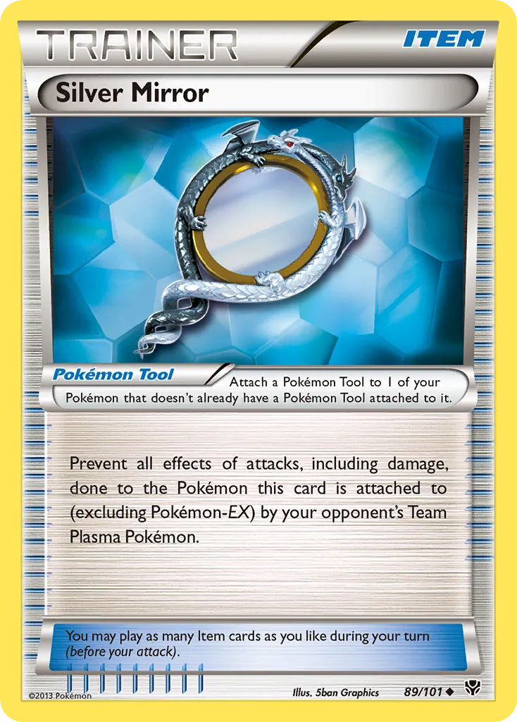 2013 Plasma Blast Silver Mirror Uncommon #089/101 Uncommon card image