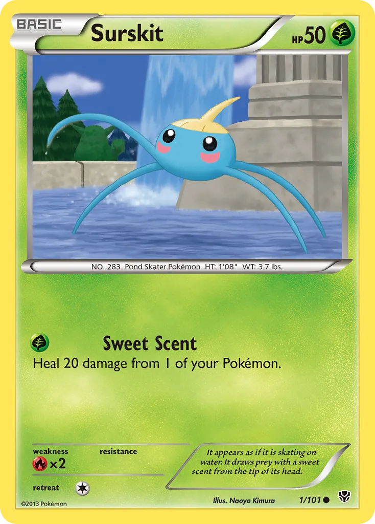2013 Plasma Blast Surskit Common #001/101 Common card image