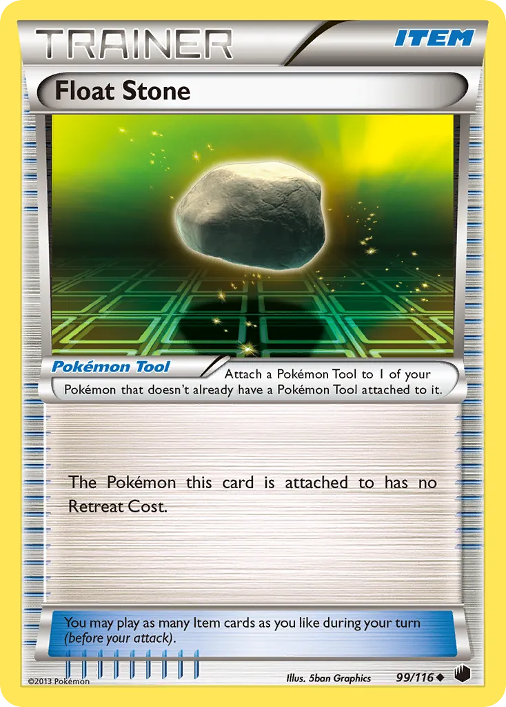 2013 Plasma Freeze Float Stone Uncommon #099/116 Uncommon card image