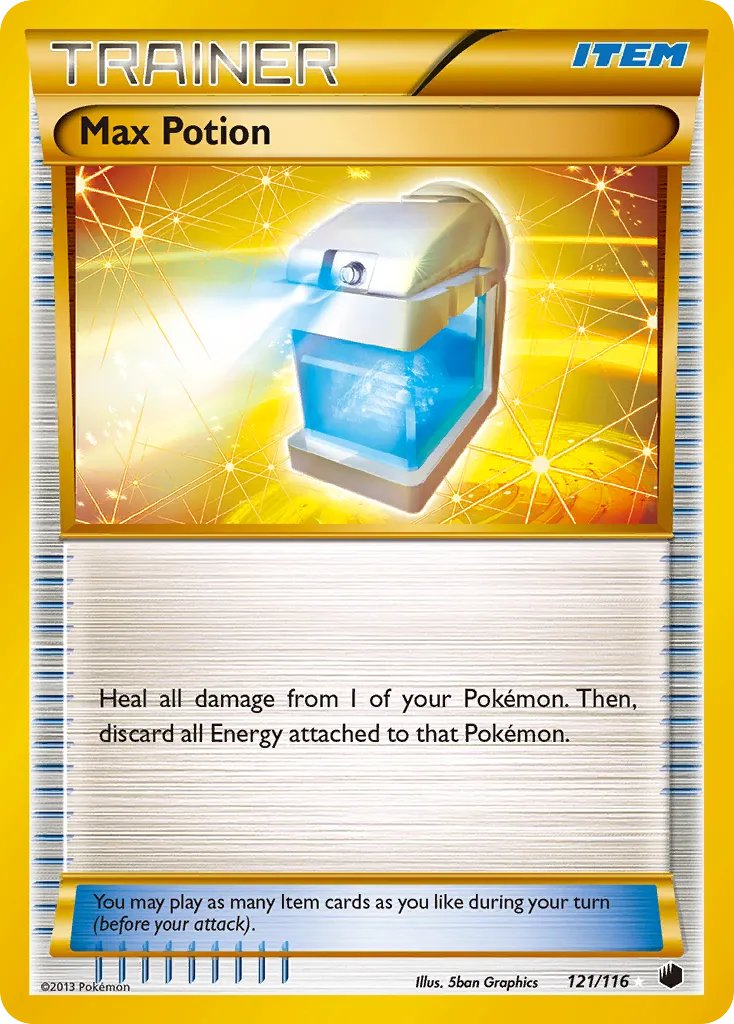 2013 Plasma Freeze Max Potion #121/116 Rare Secret card image