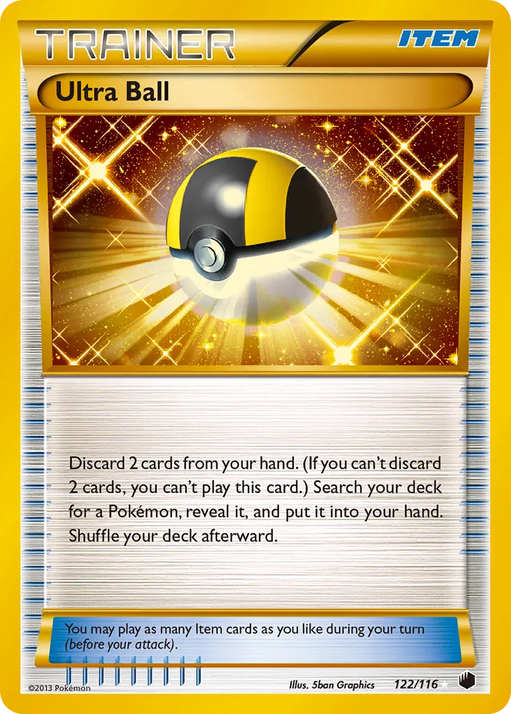 2013 Plasma Freeze Ultra Ball #122/116 Rare Secret card image