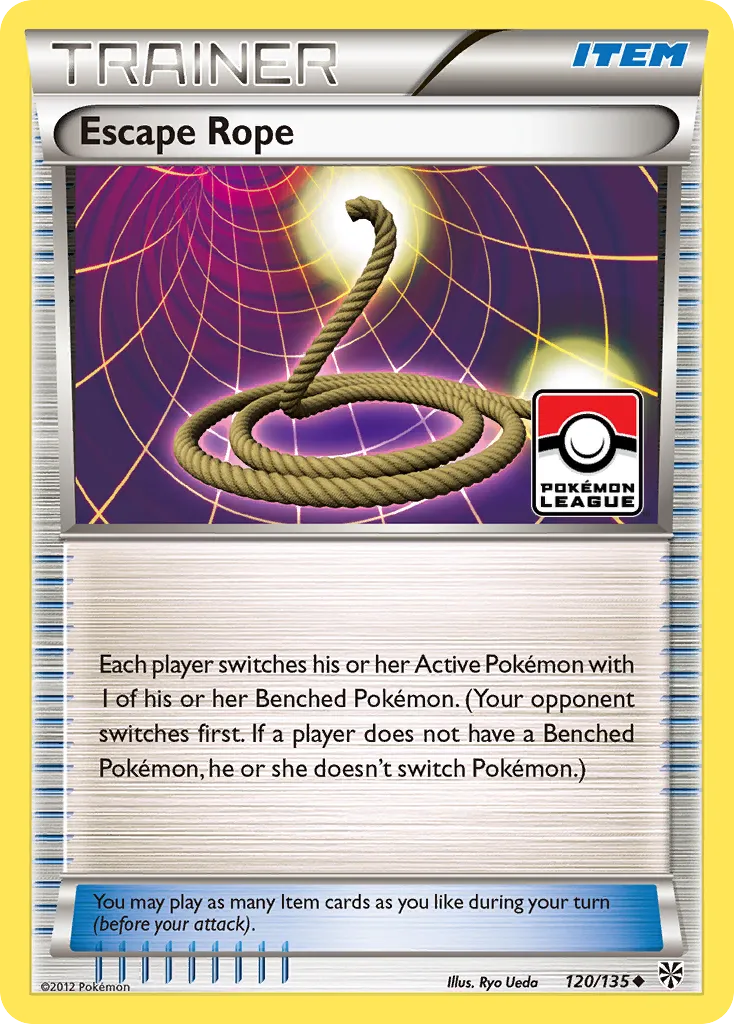 2013 Plasma Storm Escape Rope Uncommon #120/135 Uncommon card image