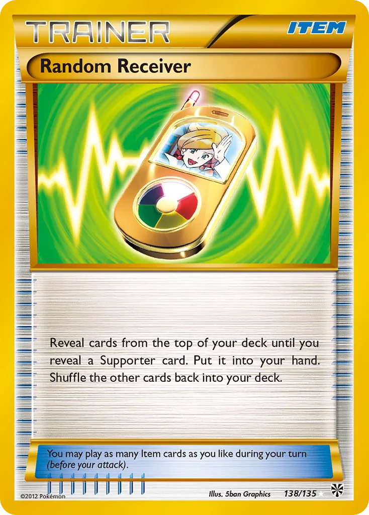 2013 Plasma Storm Random Receiver #138/135 Rare Secret card image