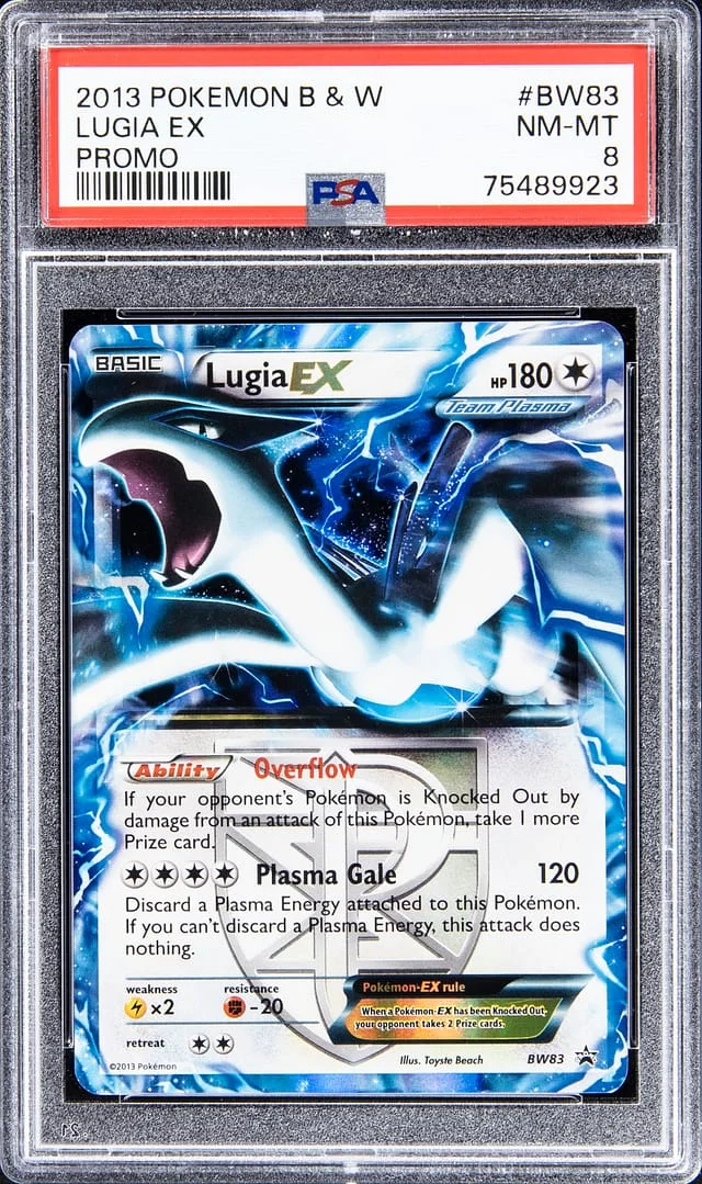 2013 Pokemon B & W Promo Lugia EX #BW83 card image