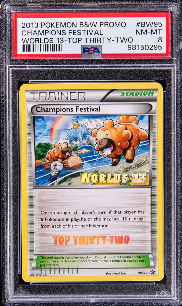 2013 Pokemon Black & White Promo Worlds 13 Top Thirty-Two Champions Festival #BW95 card image