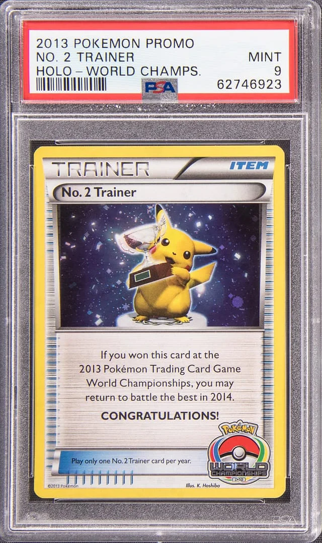 2013 Pokemon Promo Holo World Champs No. Trainer #2 card image