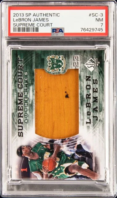 2013 SP Authentic LeBron James Supreme Court #Sc-3 card image