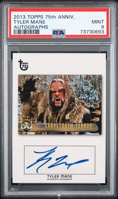 2013 Topps Anniversary Autographs Tyler Mane #75th card image