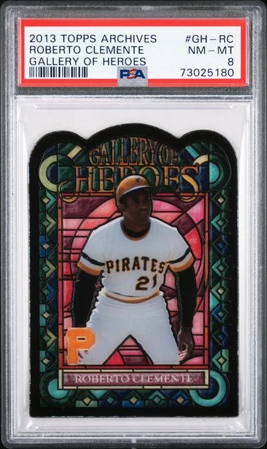2013 Topps Archives Roberto Clemente Gallery Of Heroes #GH- card image