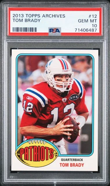 2013 Topps Archives Tom Brady #12 card image