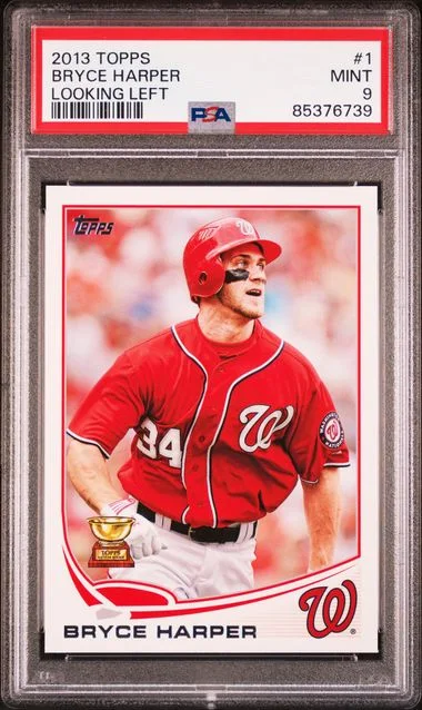 2013 Topps Bryce Harper Looking Left #1 card image