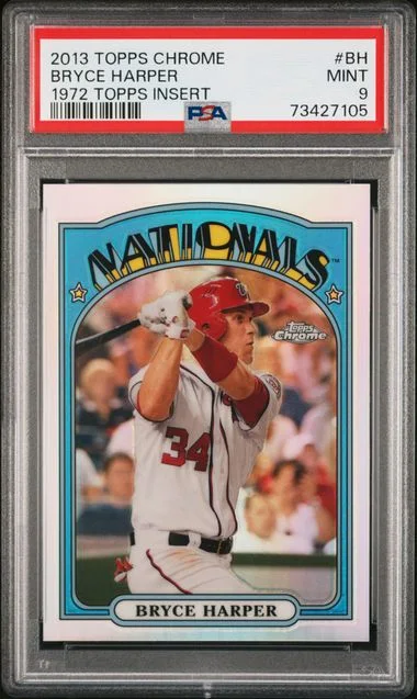 2013 Topps Chrome Topps Insert Bh Bryce Harper #1972 card image