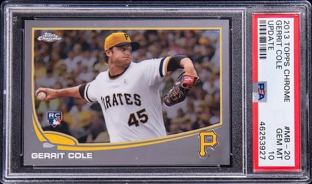 2013 Topps Chrome Update Gerrit Cole #MB-20 card image