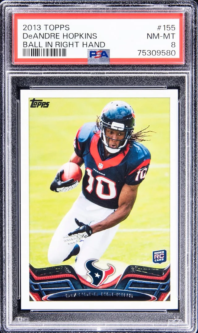 2013 Topps DeAndre Hopkins Ball In Right Hand #155 card image