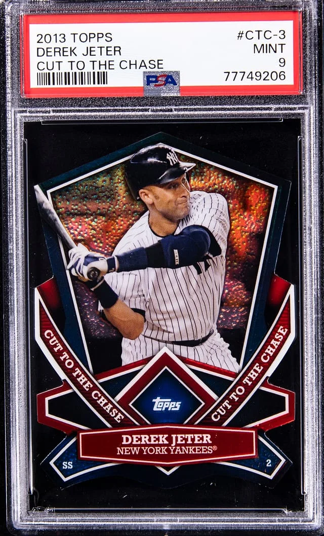 2013 Topps Derek Jeter Cut To The Chase #CTC-3 card image
