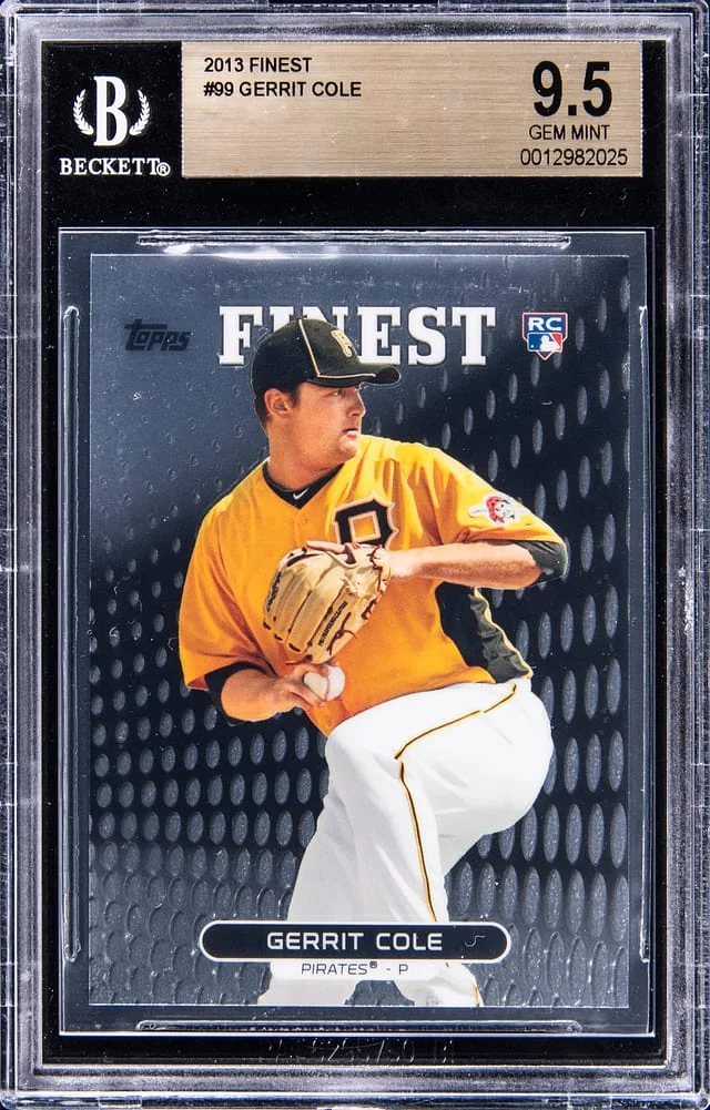 2013 Topps Finest Gerrit Cole #99 card image