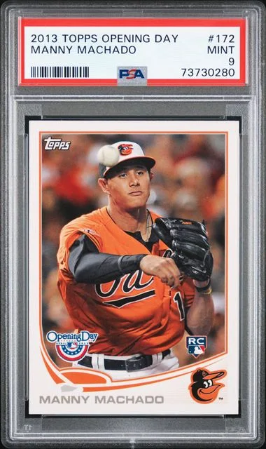 2013 Topps Manny Machado Opening Day #172 card image