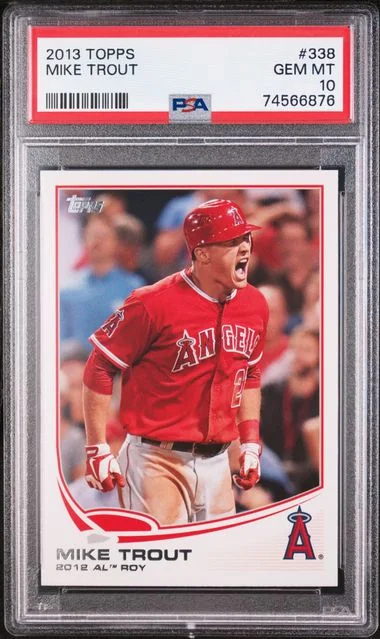 2013 Topps Mike Trout #338 card image