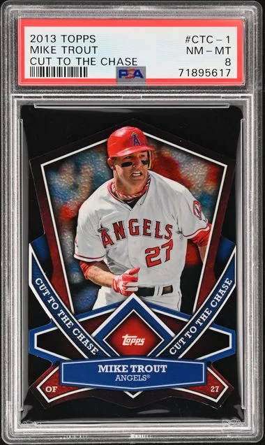 2013 Topps Mike Trout Cut To The Chase #CTC-1 card image