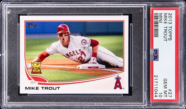 2013 Topps Mini Mike Trout #27 card image