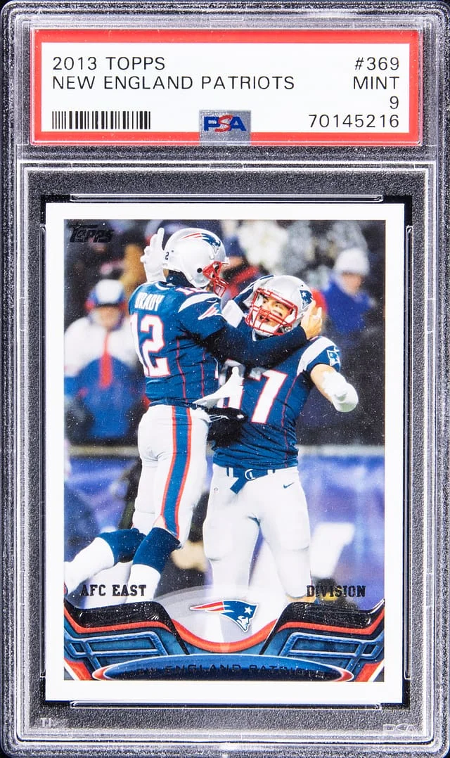 2013 Topps New England Patriots #369 card image