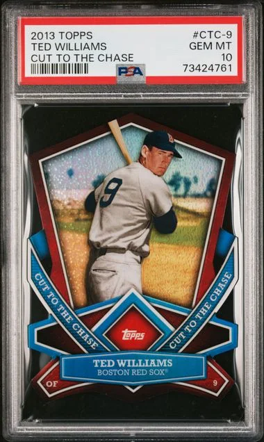 2013 Topps Ted Williams Cut To The Chase #CTC-9 card image
