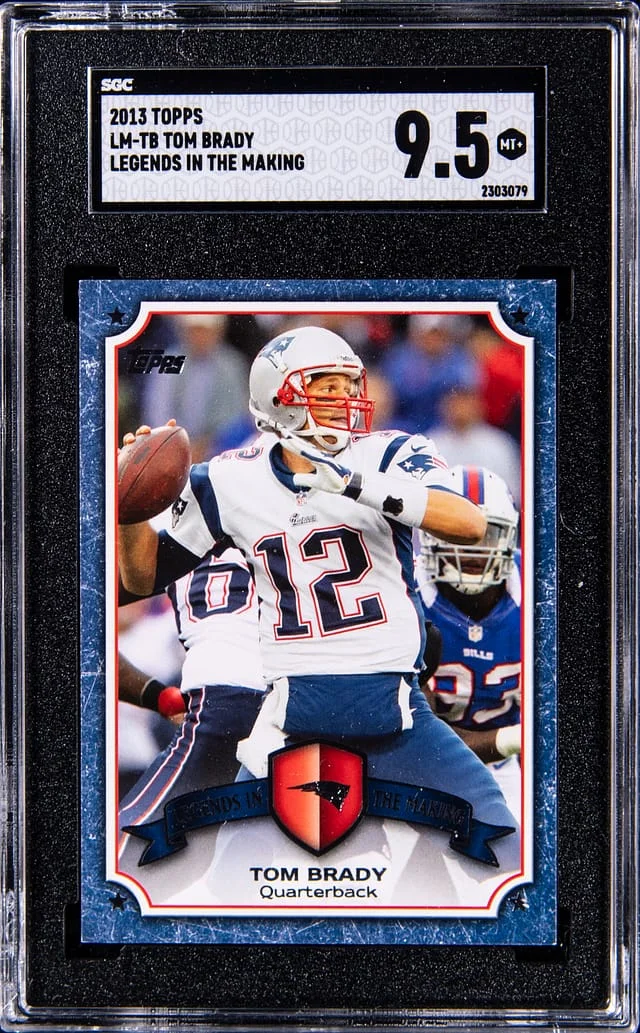 2013 Topps Tom Brady Legends in the Making #LM-TB card image