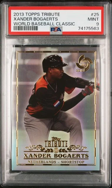 2013 Topps Tribute World Baseball Classic Xander Bogaerts #25 card image