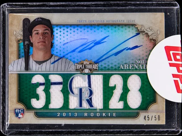 2013 Topps Triple Threads Nolan Arenado #103 card image