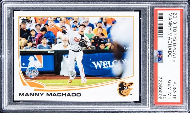 2013 Topps Update Manny Machado #US216 card image