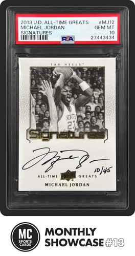 2013 Upper Deck All Time Greats Michael Jordan #65 card image