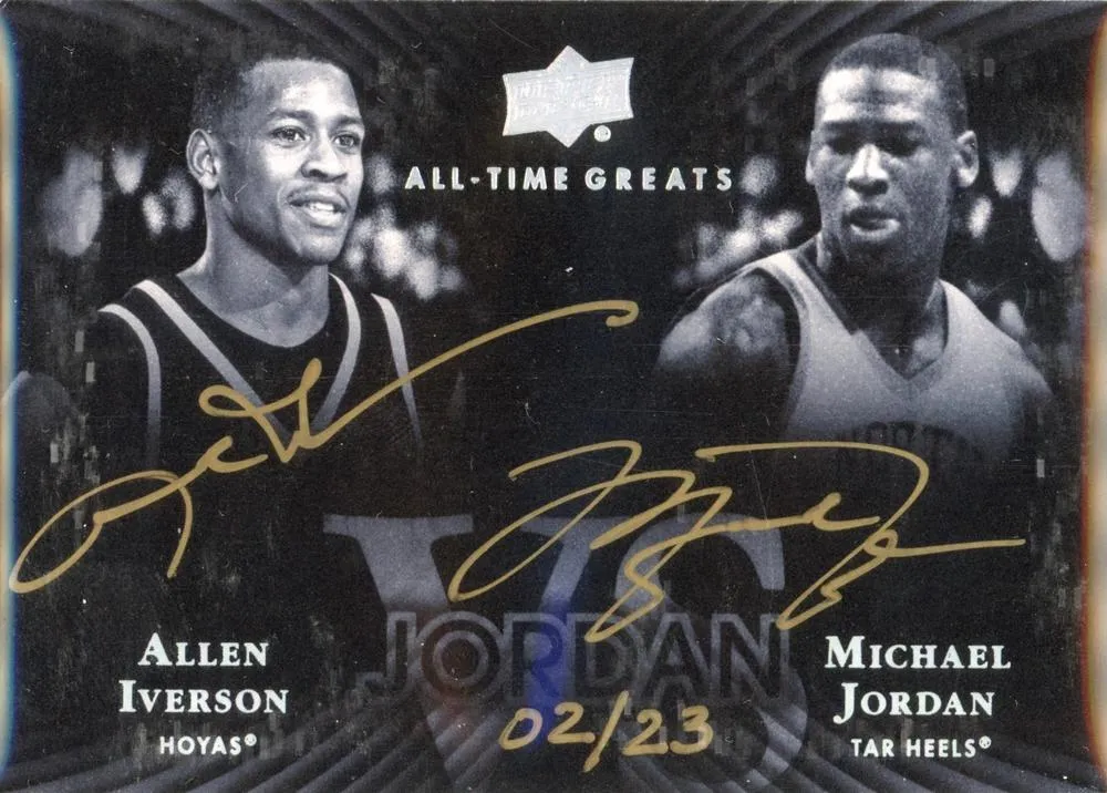 2013 Upper Deck All Time Greats Michael Jordan Jordan Vs. Signatures #JVS-AI card image
