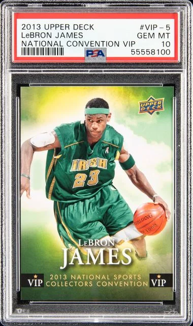 2013 Upper Deck LeBron James National Convention VIP #Vip-5 card image