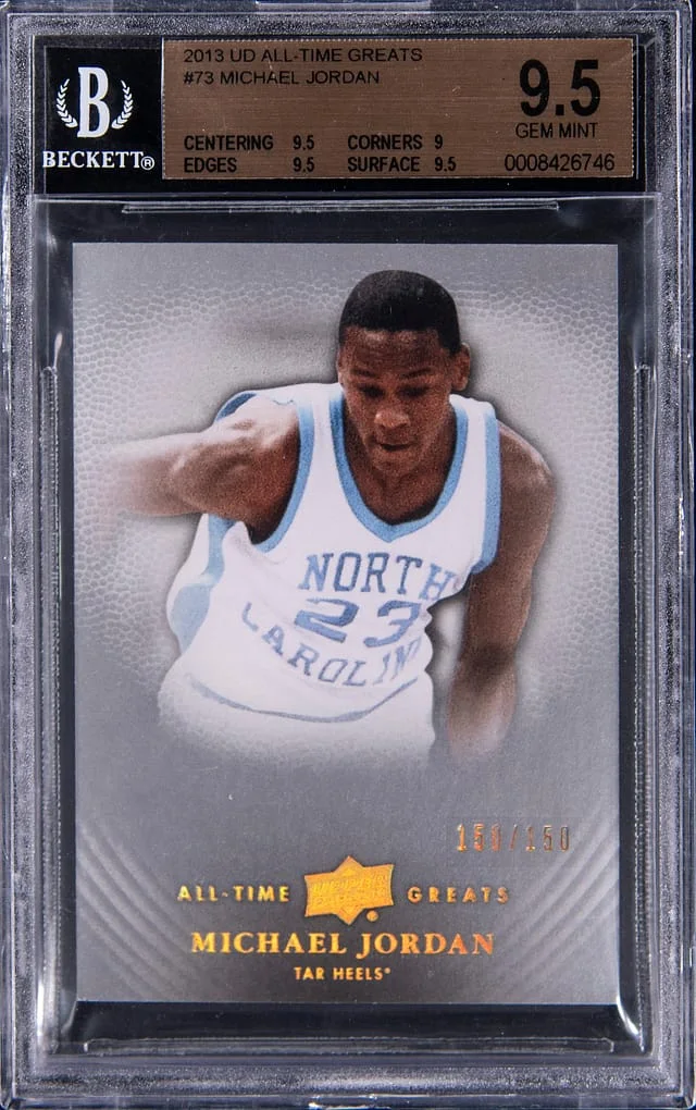 2013 Upper Deck Michael Jordan All-Time Greats #73 card image