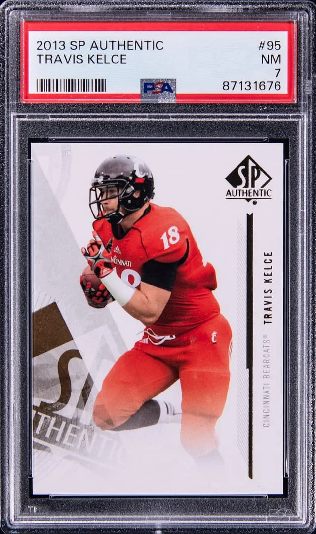 2013 Upper Deck SP Authentic Travis Kelce #95 card image