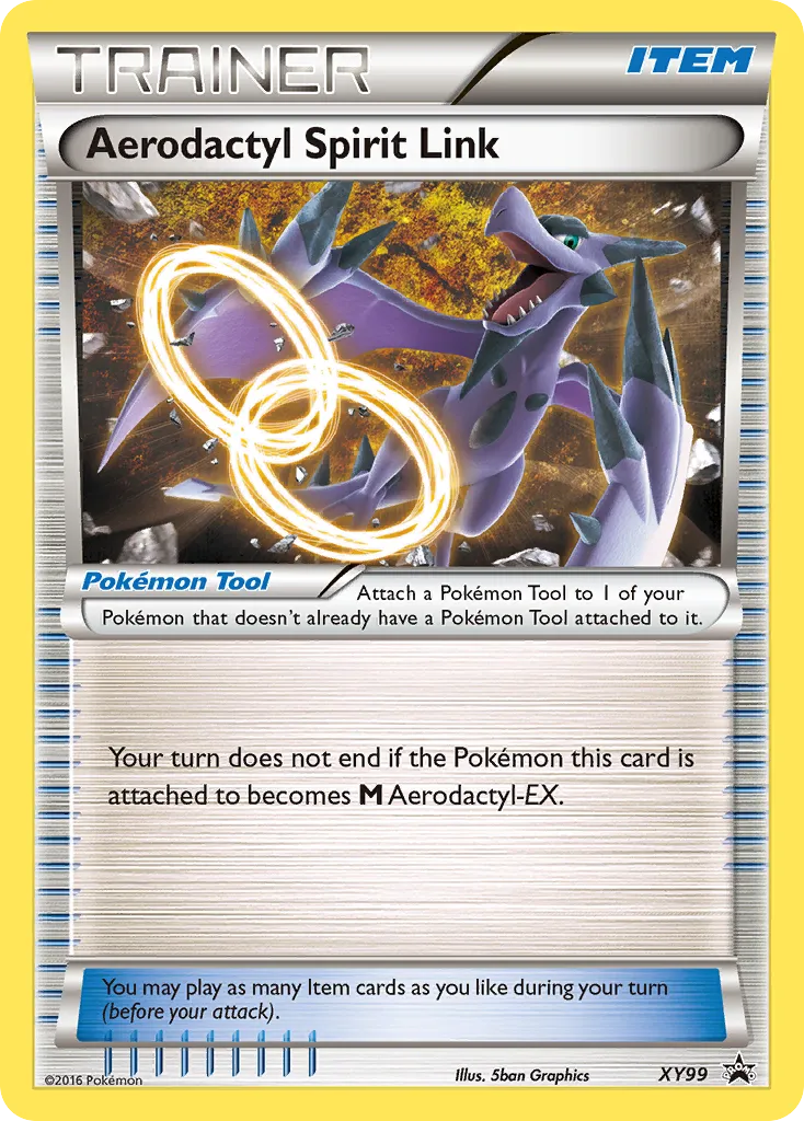 2013 XY Black Star Promos Aerodactyl Spirit Link #XY99 card image