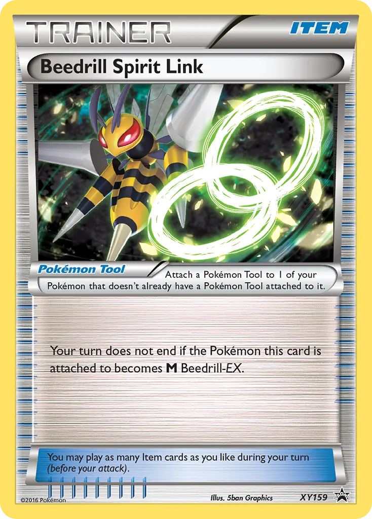 2013 XY Black Star Promos Beedrill Spirit Link #XY159 card image